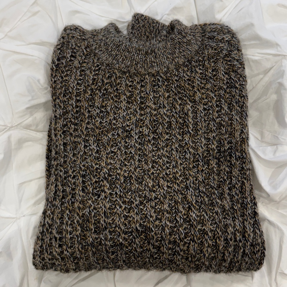 Men's Classic Knit Alpaca Crewneck Sweater
